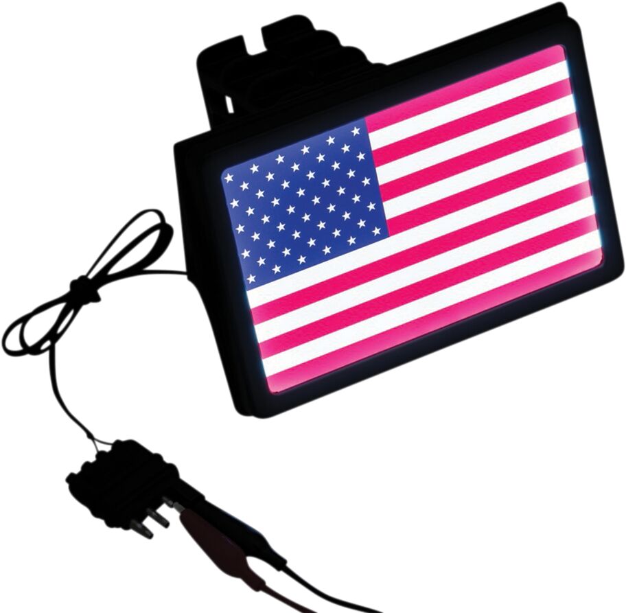KURYAKYN COVER REC HITCH LED FLAG KUR2893