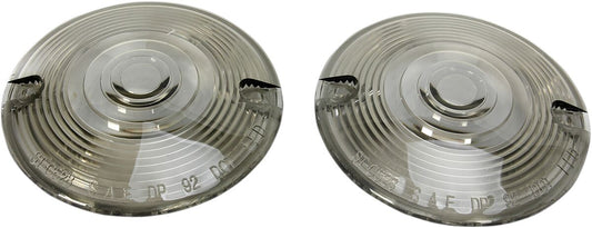 KURYAKYN REPLACEMENT LENSES FOR STOCK TURN SIGNALS SMOKE KUR4997