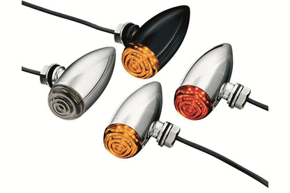 KURYAKYN MINI BULLETS AMBER LED SMOKE LENS BLACK KUR2504