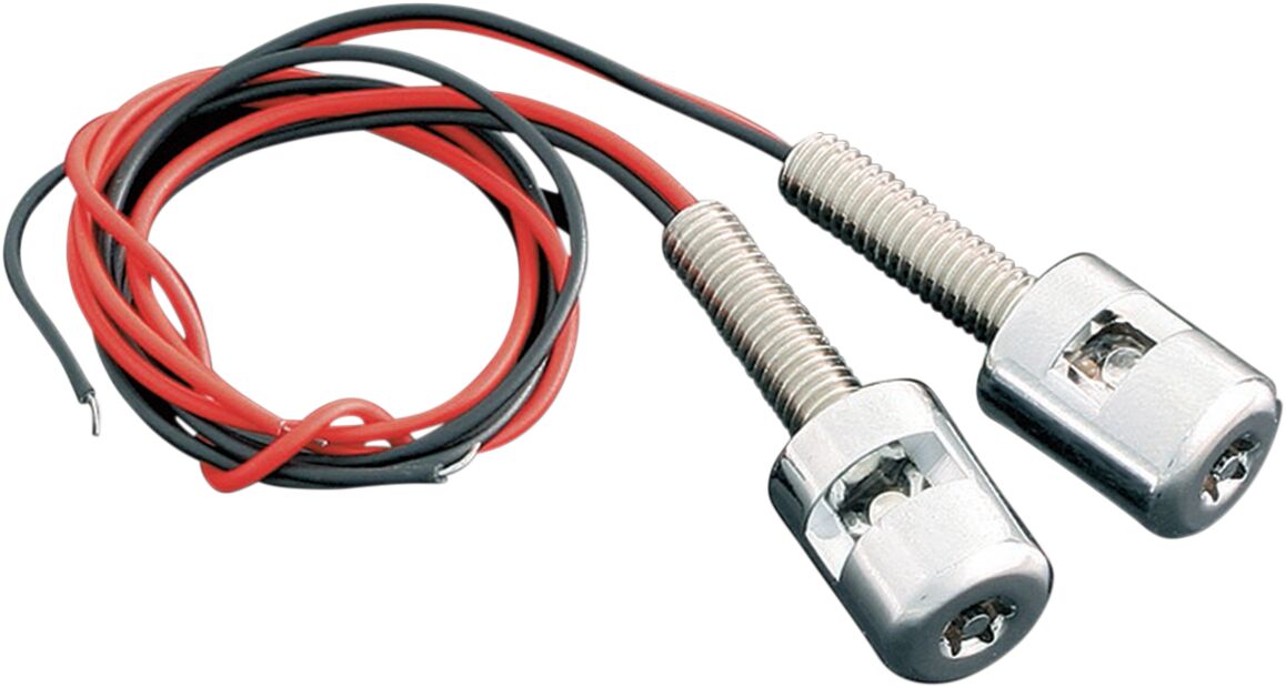 KURYAKYN LICENSE PLATE WITH BOLT LIGHTS KUR9199
