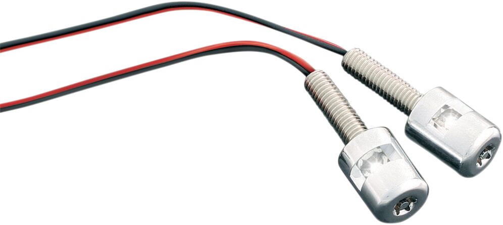 KURYAKYN LICENSE PLATE WITH BOLT LIGHTS KUR9199