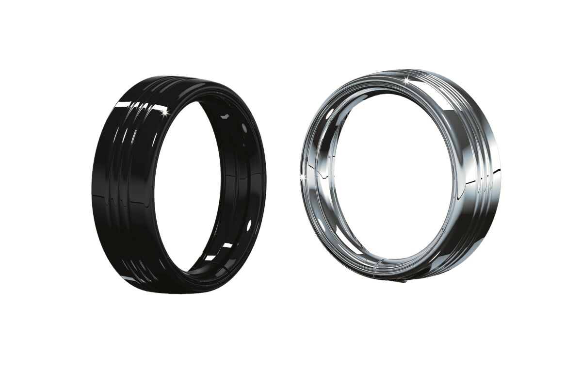 KURYAKYN TRIM RING FOR 7" HEADLIGHT BLACK KUR7276
