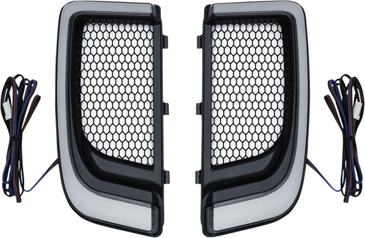KURYAKYN GRILL LOWER TRACER W/LED - FL KUR5064