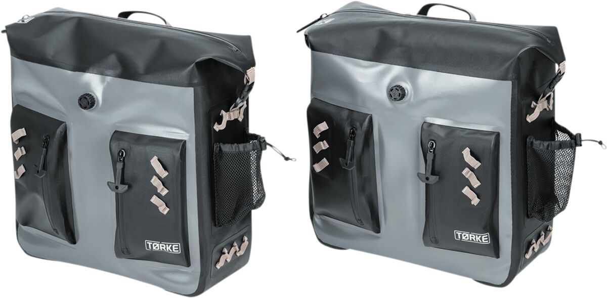 KURYAKYN SADDLEBAG TORKE - GREY/BLACK - KUR5174