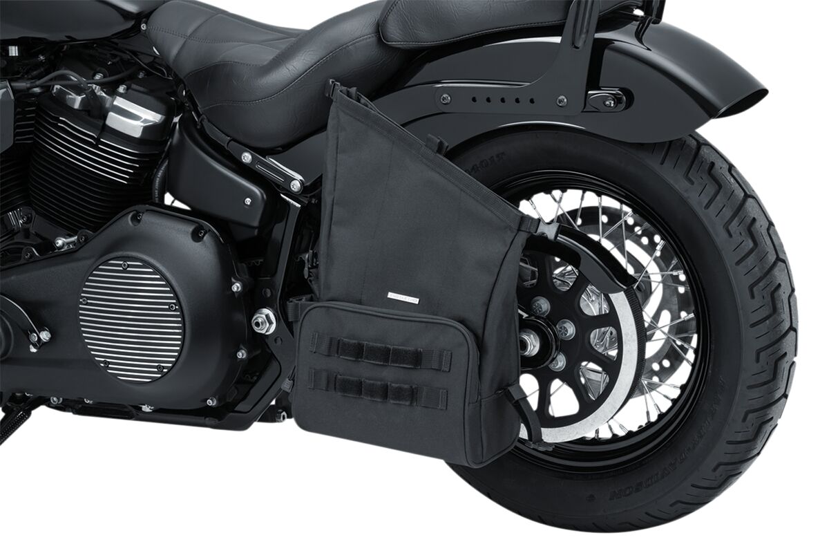 KURYAKYN BAG SWING ARM HOODRAT - BLACK KUR5170