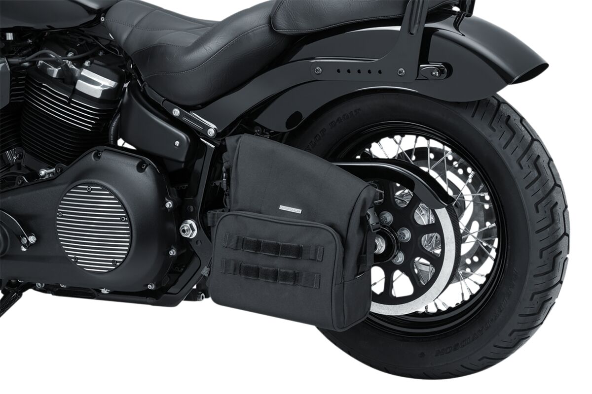 KURYAKYN BAG SWING ARM HOODRAT - BLACK KUR5170