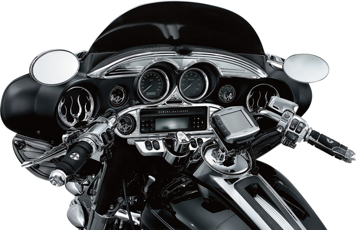 KURYAKYN STEREO ACCENT FLHT CHROME KUR3765