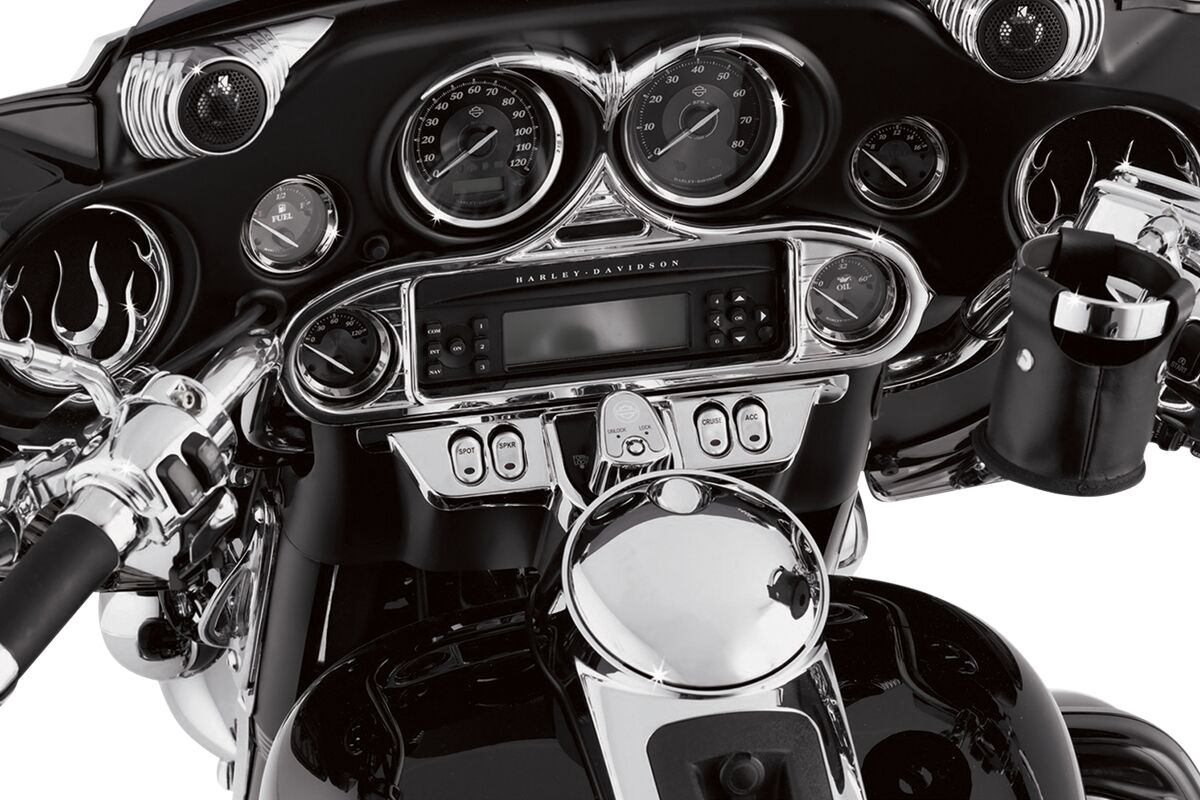 KURYAKYN STEREO ACCENT FLHT CHROME KUR3765