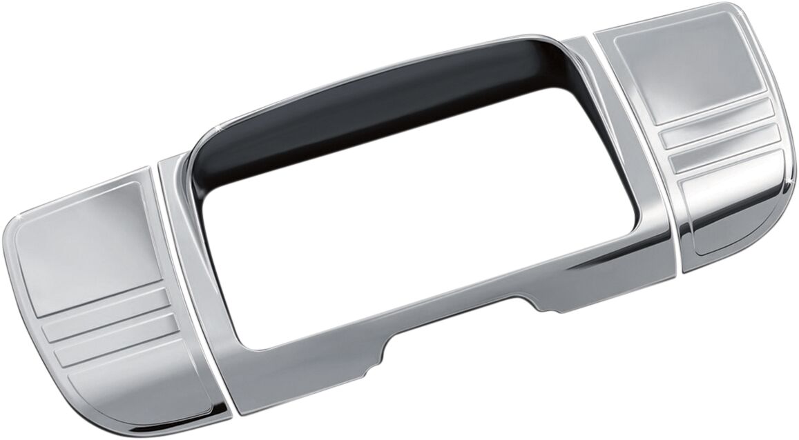 KURYAKYN DELUXE STEREO TRIM TRI-LINE KIT CHROME KUR7240