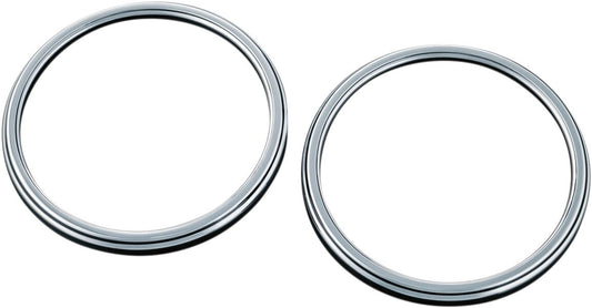 KURYAKYN FRONT SPEAKER GRILLS CORONA CHROME KUR7377