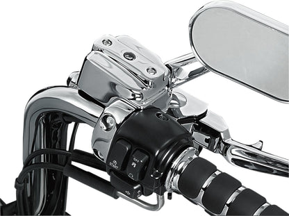 KURYAKYN CHROME BRAKE & CLUTCH CONTROL DRESS-UP KIT HD F/DUAL DISC KUR9119