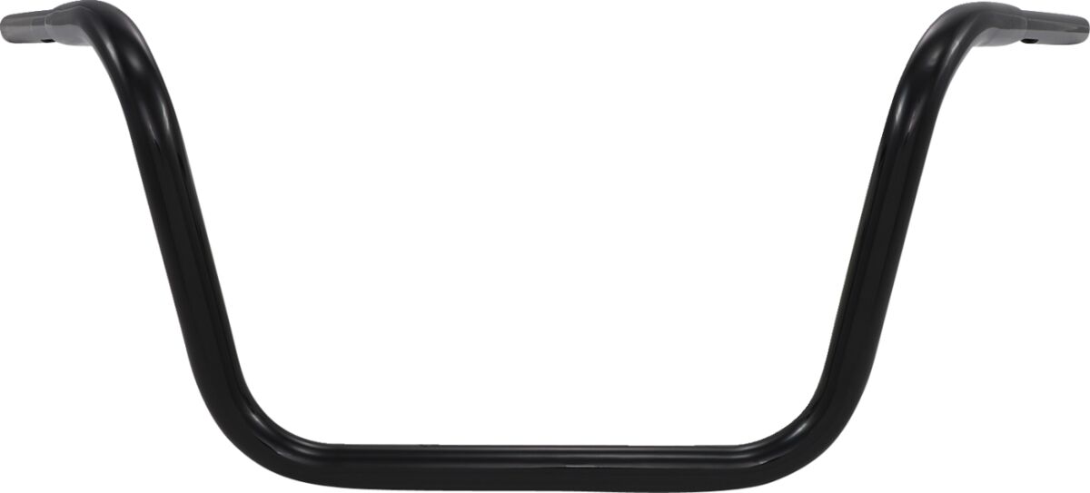 LA CHOPPERS 1 1/4" DIAMETER HEFTY APE HANGER BAR 12" BLACK FOR HD LA-7312-12B