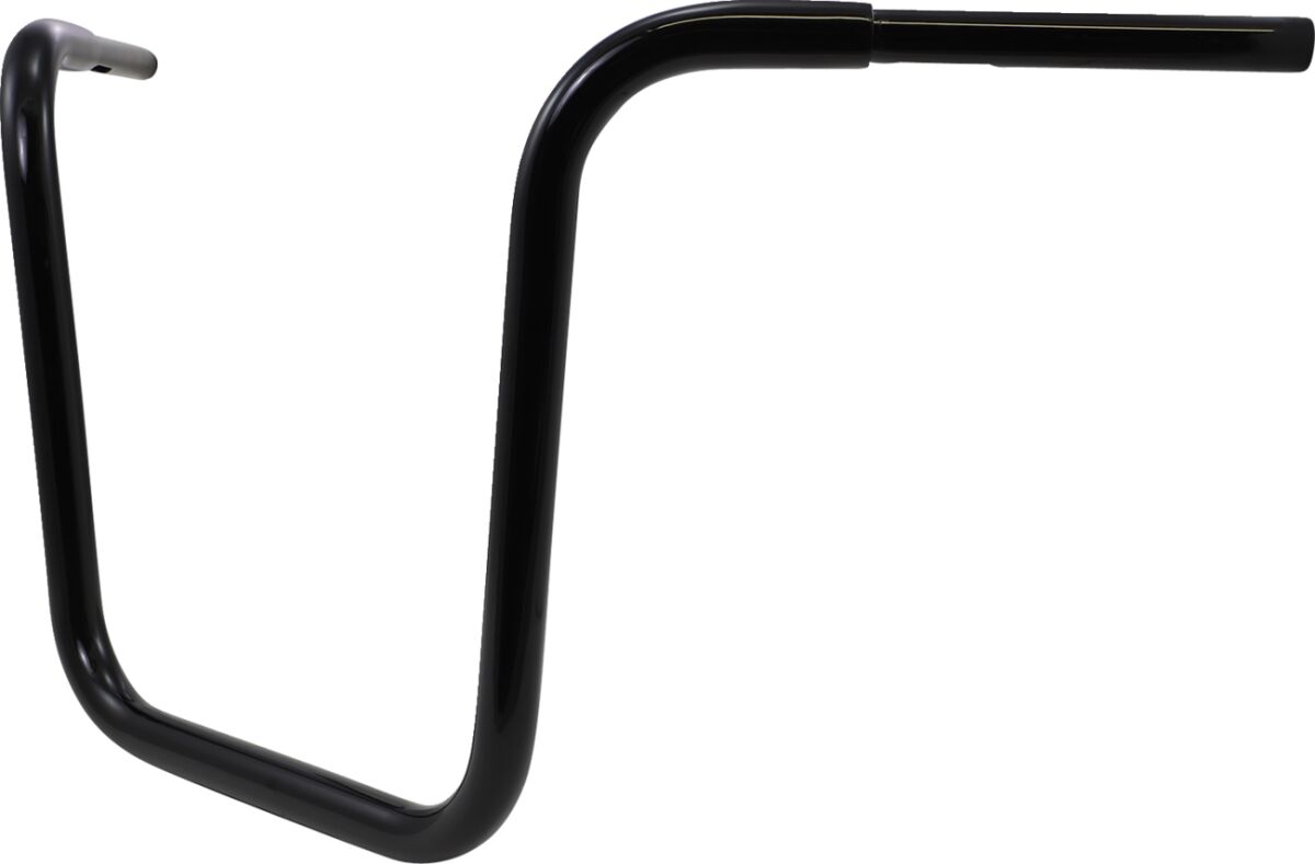 LA CHOPPERS 1 1/4" DIAMETER HEFTY APE HANGER BAR 16" BLACK FOR HD LA-7312-16B