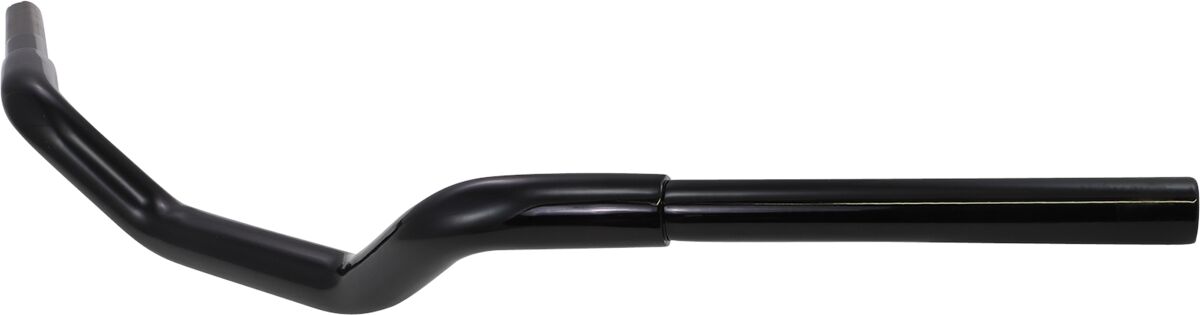 LA CHOPPERS 1 1/4" DIAMETER HEFTY SUPER BAR BLACK UNIVERSAL LA-7312-09B