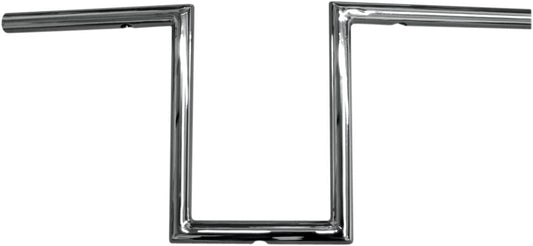 LA Choppers 1" Narrow Z-Bars 10" RISE Chrome Universal LA-7380-10