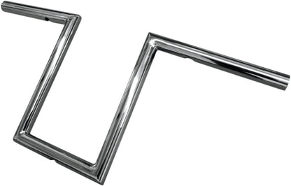 LA CHOPPERS 1" NARROW Z-BARS 10" RISE CHROME UNIVERSAL LA-7380-10