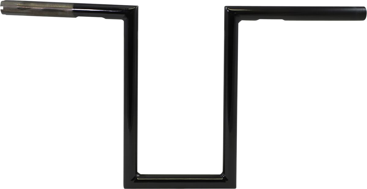 LA CHOPPERS 1" NARROW Z-BARS 12" RISE BLACK UNIVERSAL LA-7380-12B