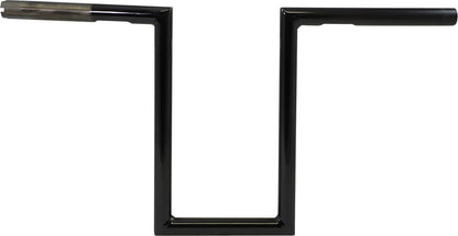 LA CHOPPERS 1" NARROW Z-BARS 12" RISE BLACK UNIVERSAL LA-7380-12B