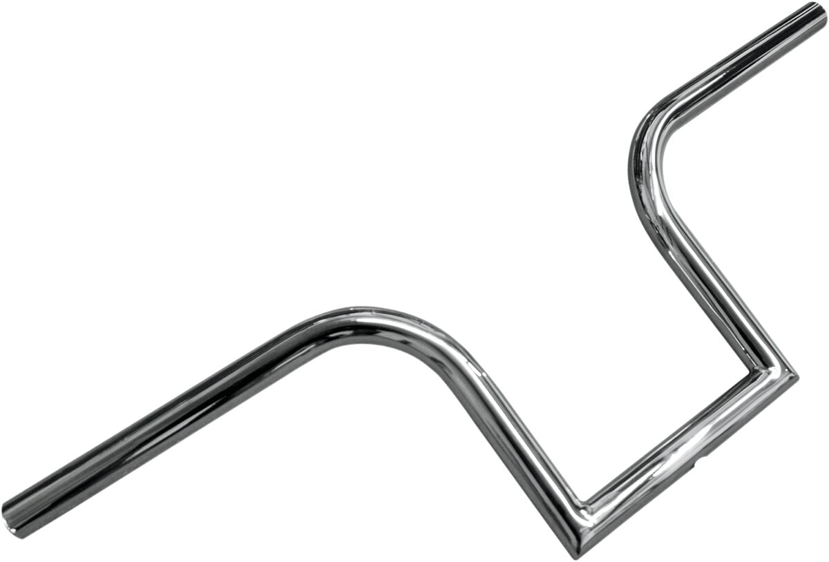 LA CHOPPERS 1" NARROW BOURBON APE BARS 8" RISE CHROME UNIVERSAL LA-7381-08