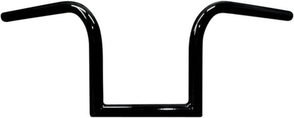 LA CHOPPERS 1" NARROW BOURBON APE BARS 8" RISE BLACK UNIVERSAL LA-7381-08B