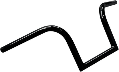 LA CHOPPERS 1" NARROW BOURBON APE BARS 8" RISE BLACK UNIVERSAL LA-7381-08B