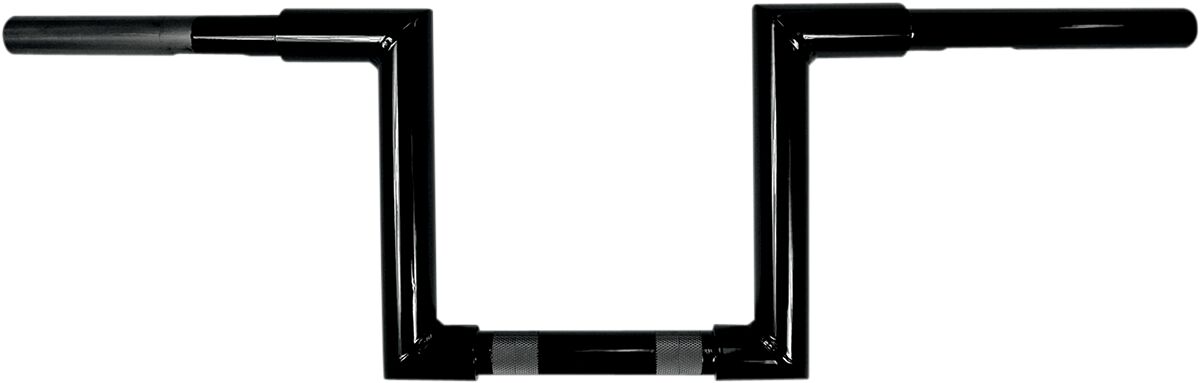 LA CHOPPERS 1.25" NARROW Z-BARS WEB 10" TALL BLACK HD LA-7307-10B