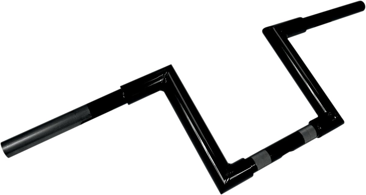 LA CHOPPERS 1.25" NARROW Z-BARS WEB 10" TALL BLACK HD LA-7307-10B
