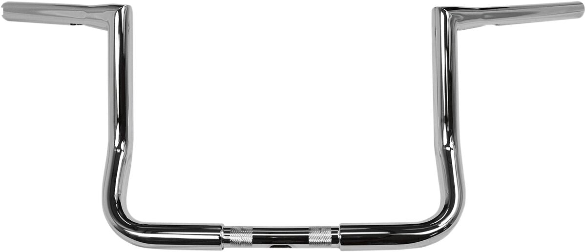 LA CHOPPERS 10" BAGGER TWIN PEAKS APE HANGER - 1.25" CHROME LA-7361-10