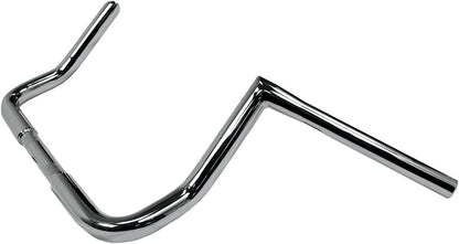 LA CHOPPERS 10" BAGGER TWIN PEAKS APE HANGER - 1.25" CHROME LA-7361-10