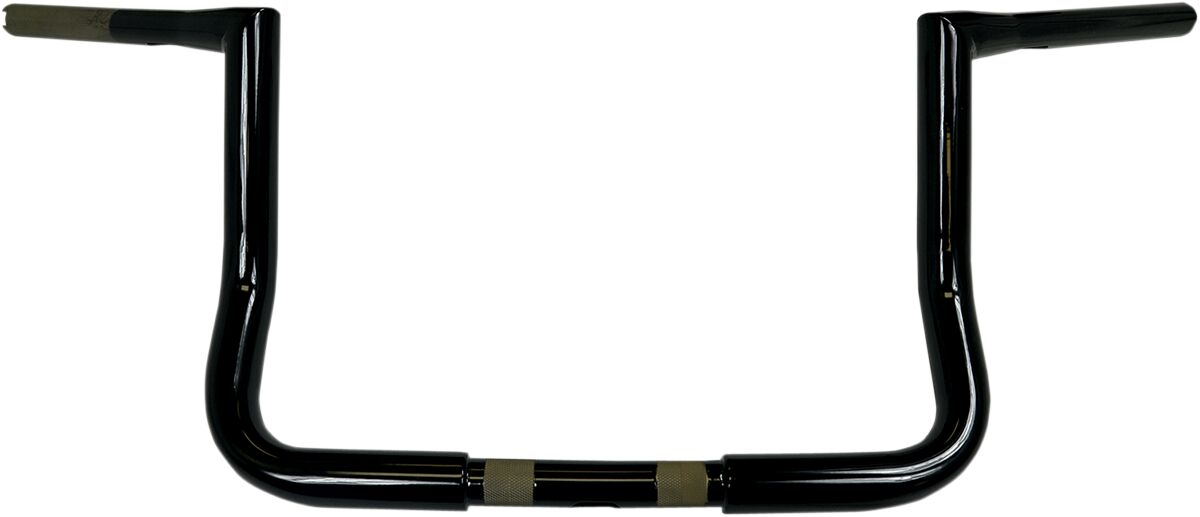 LA CHOPPERS 10" BAGGER TWIN PEAKS APE HANGER - 1.25" BLACK LA-7361-10B