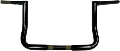 LA CHOPPERS 10" BAGGER TWIN PEAKS APE HANGER - 1.25" BLACK LA-7361-10B