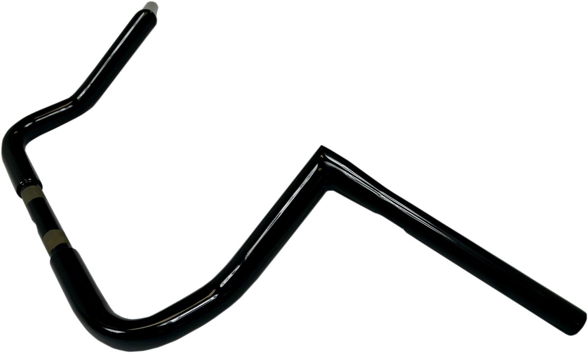 LA CHOPPERS 10" BAGGER TWIN PEAKS APE HANGER - 1.25" BLACK LA-7361-10B