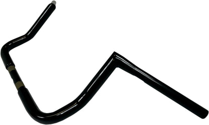 LA CHOPPERS 10" BAGGER TWIN PEAKS APE HANGER - 1.25" BLACK LA-7361-10B