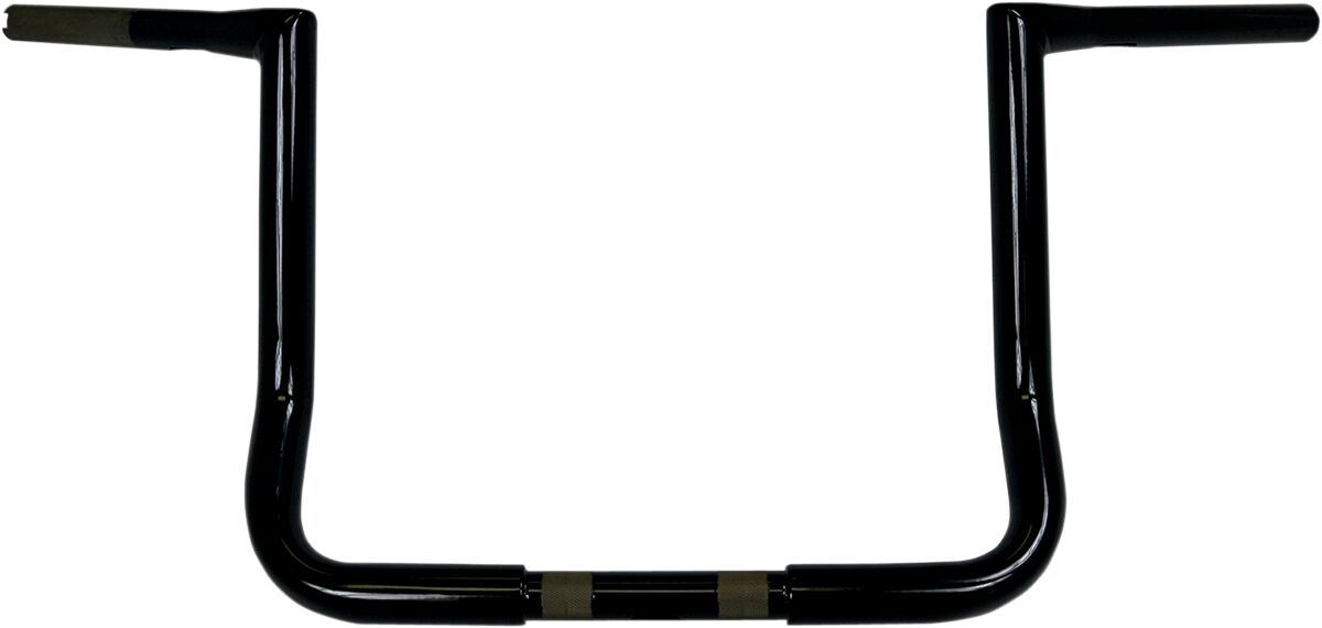 LA CHOPPERS 12" BAGGER TWIN PEAKS APE HANGER - 1.25" BLACK LA-7361-12B
