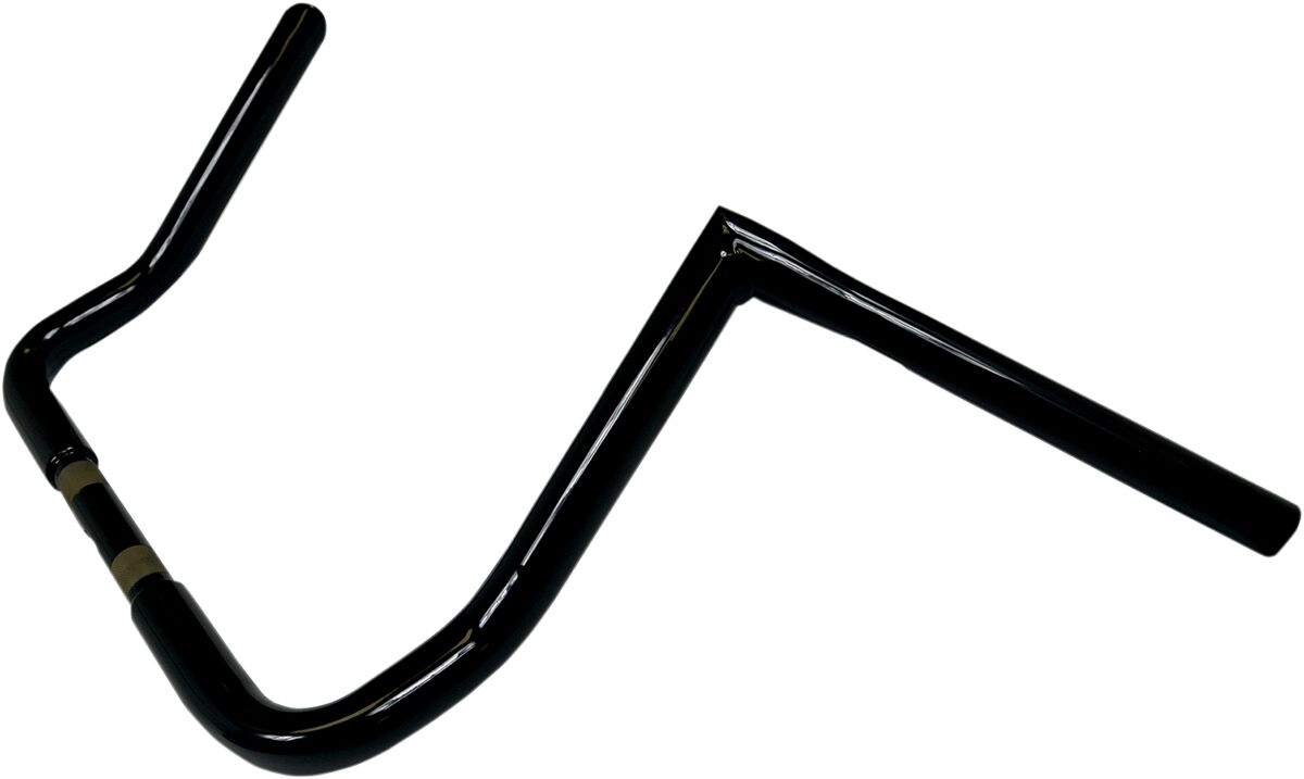 LA CHOPPERS 12" BAGGER TWIN PEAKS APE HANGER - 1.25" BLACK LA-7361-12B