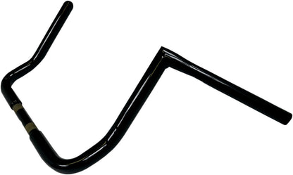 LA CHOPPERS 12" BAGGER TWIN PEAKS APE HANGER - 1.25" BLACK LA-7361-12B