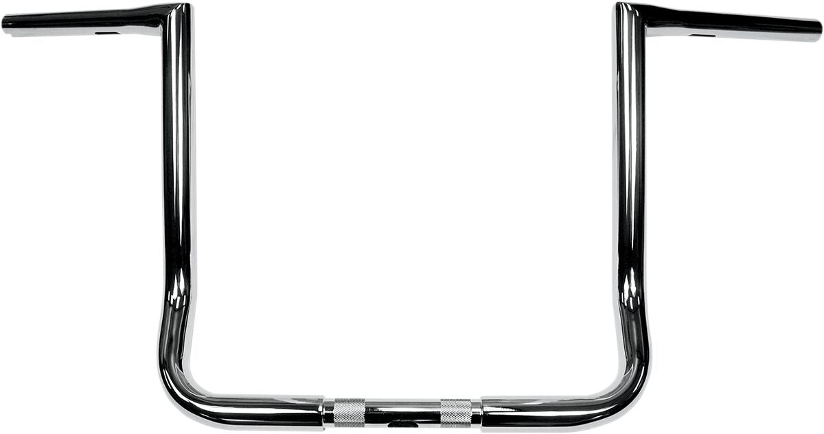 LA CHOPPERS 14" BAGGER TWIN PEAKS APE HANGER - 1.25" CHROME LA-7361-14