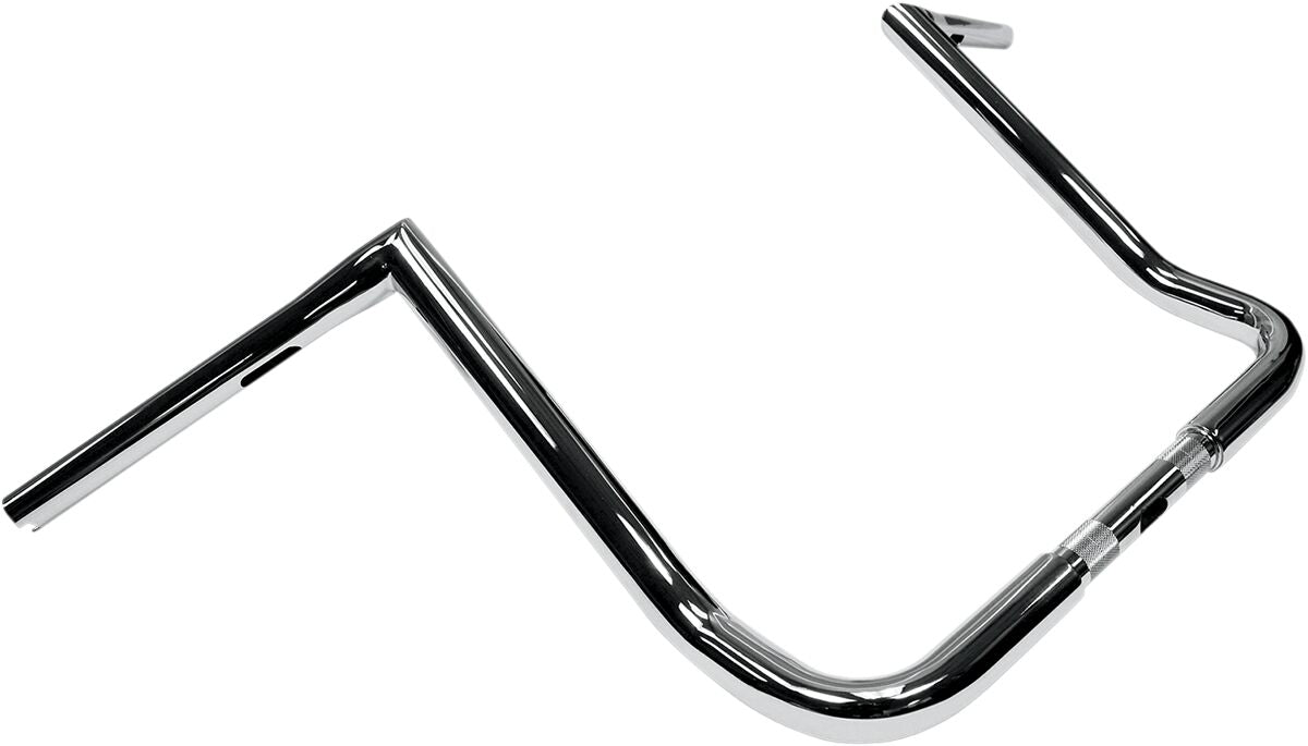 LA CHOPPERS 14" BAGGER TWIN PEAKS APE HANGER - 1.25" CHROME LA-7361-14