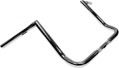 LA CHOPPERS 14" BAGGER TWIN PEAKS APE HANGER - 1.25" CHROME LA-7361-14