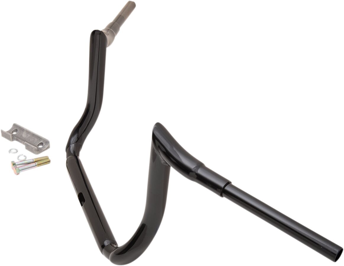 LA CHOPPERS Black 10" 1-1/2" Prime Ape Handlebar LA-7356-10B