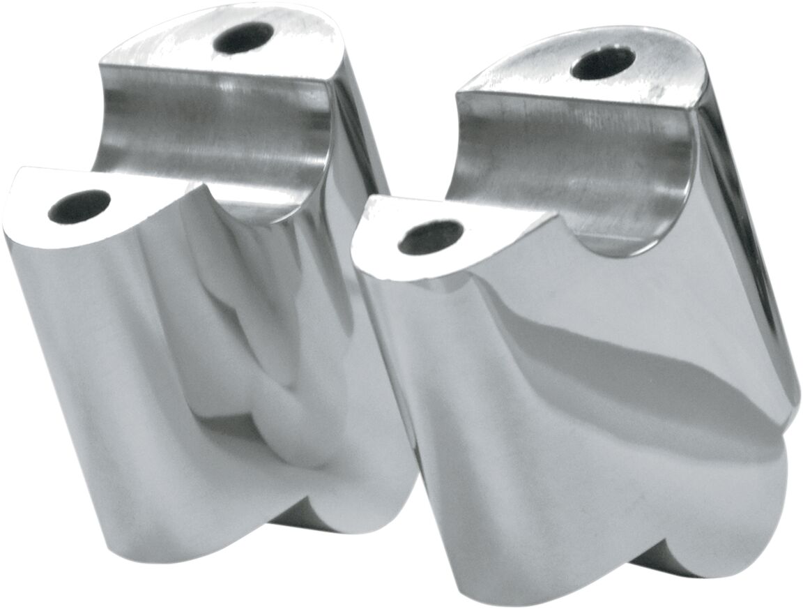 LA CHOPPERS 2" RISER EXTENSIONS POLISHED FOR HD LA-7430-02