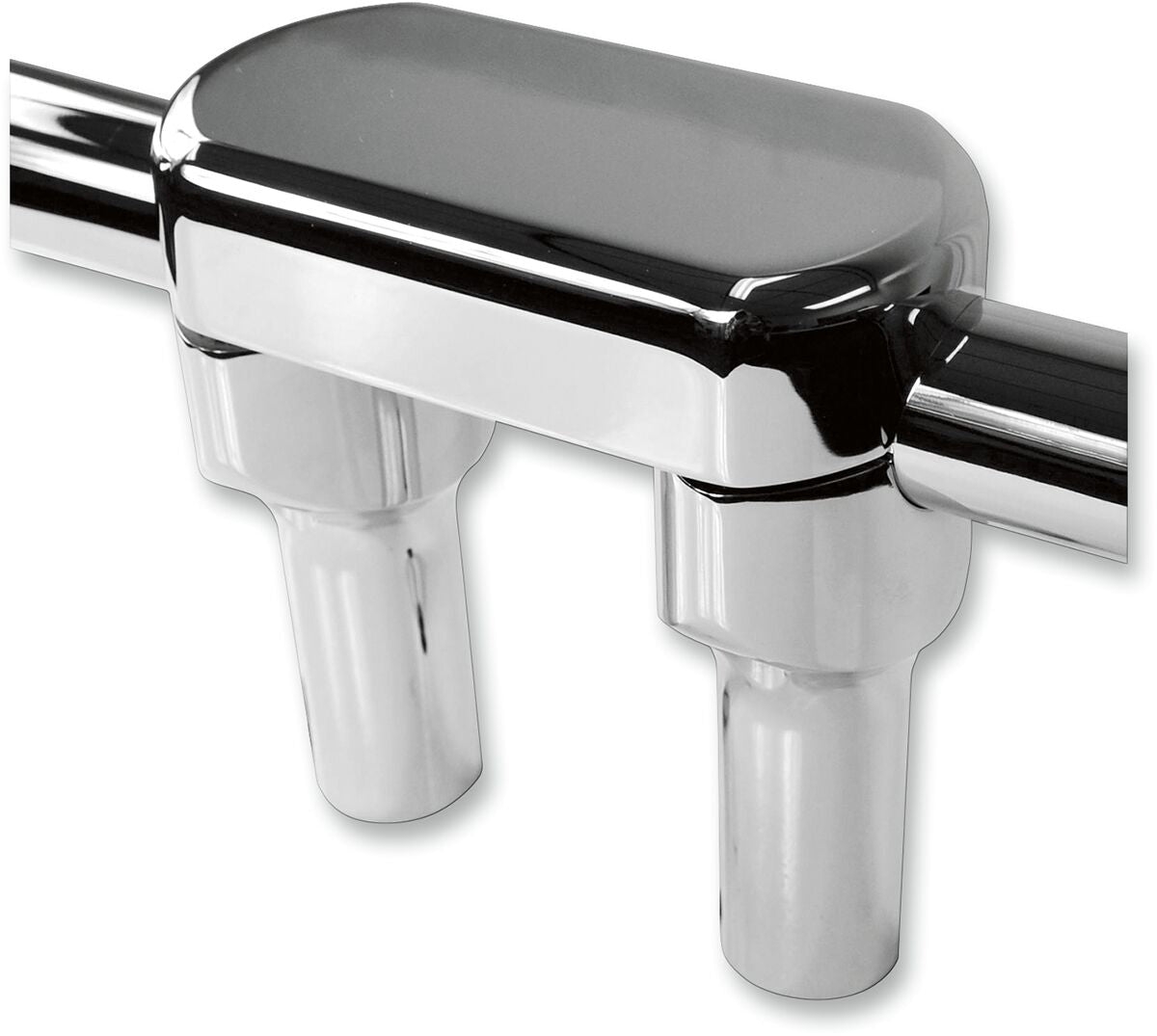 LA CHOPPERS THREE PIECE RISER KIT 1.25" MOUNT 4" RISE CHROME HD LA-7446-04