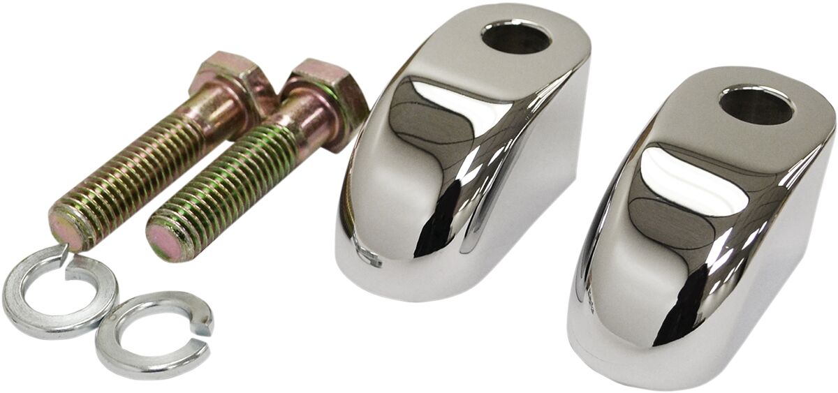 LA CHOPPERS 1" PULLBACK RISER EXTENSIONS - CHROME LA-7416-01