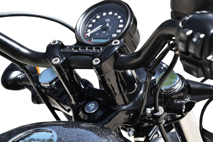 LA CHOPPERS 2" RISER EXTENSIONS - BLACK LA-7433-02B