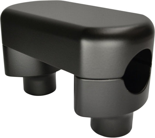 LA Choppers 31,8 MM (1 1/4") Handlebar Riser / 38,1 MM (1,5") RISE / Black-FLAT / LA-7446-01M