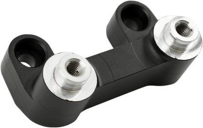 LA CHOPPERS Black T-Bar Handlebar Adapter LA-7415-10B