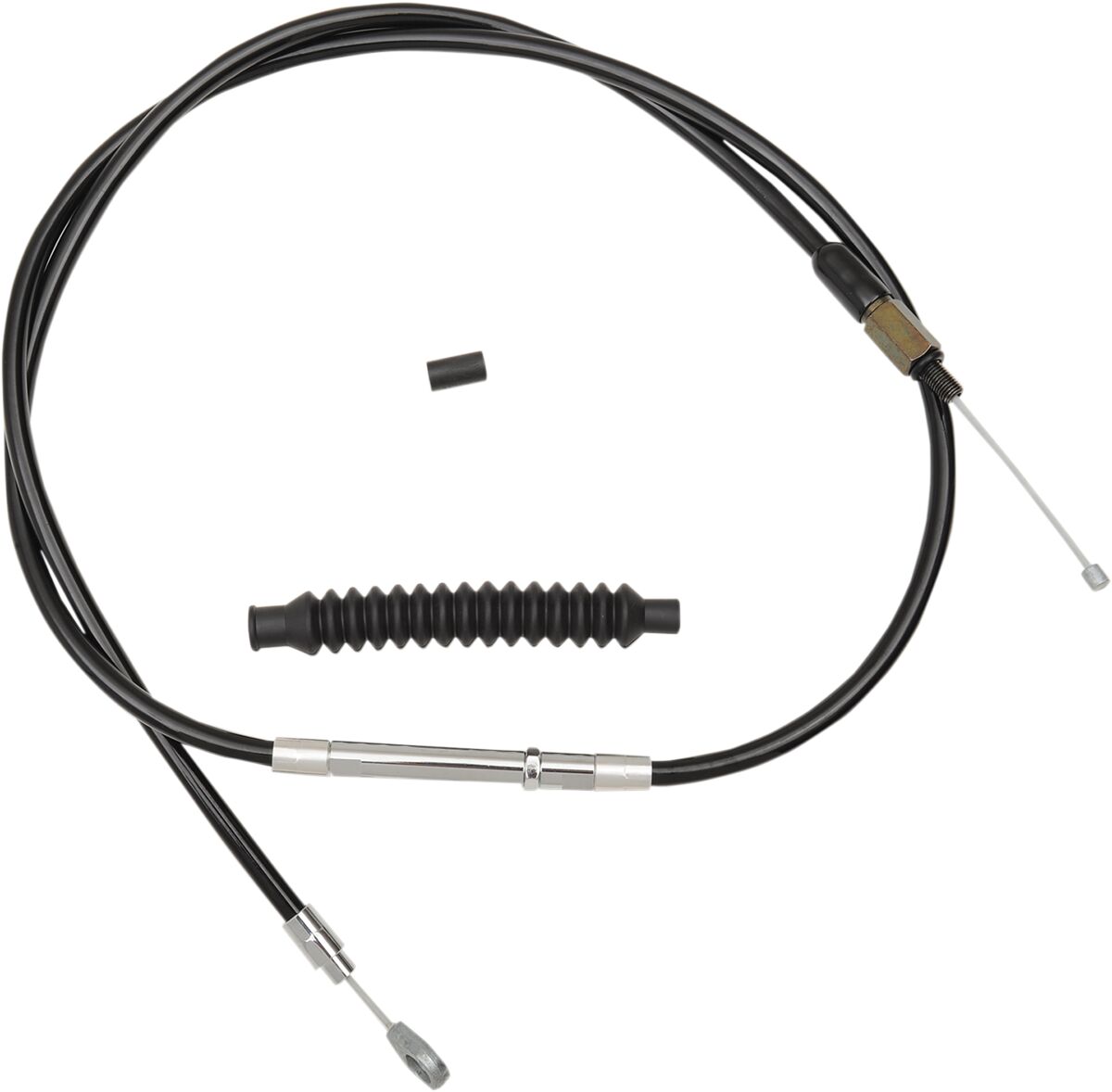 LA CHOPPERS CLUTCH CABLE BLACK FOR 12-14" APE BARS HD LA-8010C13B