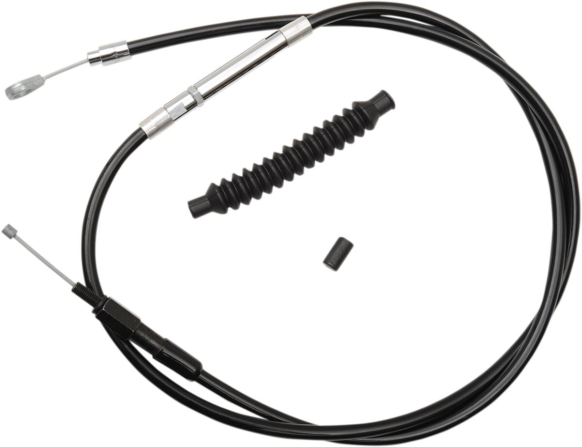 LA CHOPPERS CLUTCH CABLE BLACK VINYL FOR 12"-14" APE HANGERS LA-8110C13B