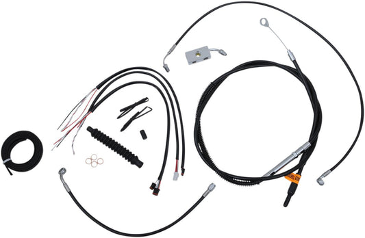 LA Choppers Cable Kit CB15-17ST18+ABS LA-8152KT2-16B