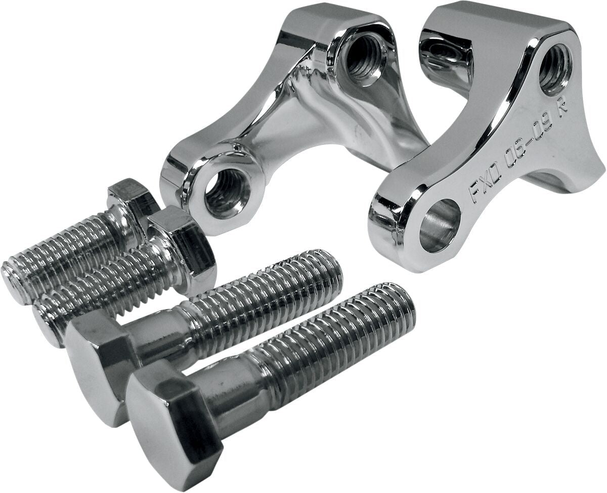 LA CHOPPERS 1" REAR LOWERING KIT CHROME FOR HD LA-7590-02